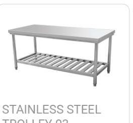 Stainless Steel Trolley 03