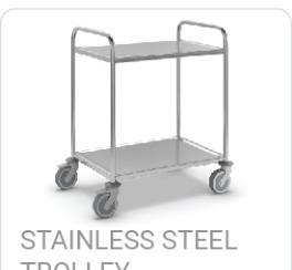 Stainless Steel Trolley