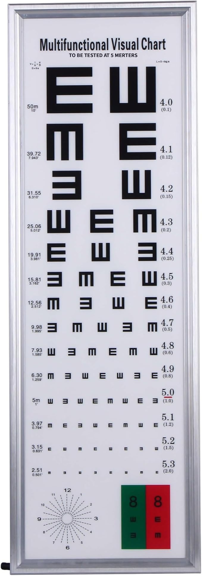 Eye Testing Chart